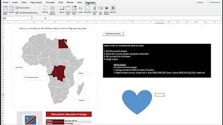 Create clickable maps in MS Excel