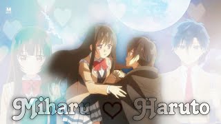 Miharu and haruto Love Edit [ AMV ] 4k| Sad | Sensei gensouki Spirit Chronicles | bangla