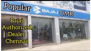 Popular Bajaj Bike Showroom Sholinganallur ( OMR ) / பாப்புலர் பஜாஜ் பைக் ஷோரூம் சோழிங்கநல்லூர்