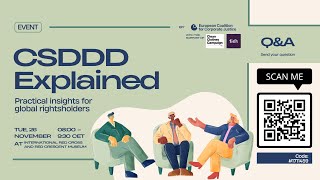 EVENT CSDDD Explained: Practical insights for global rightsholders