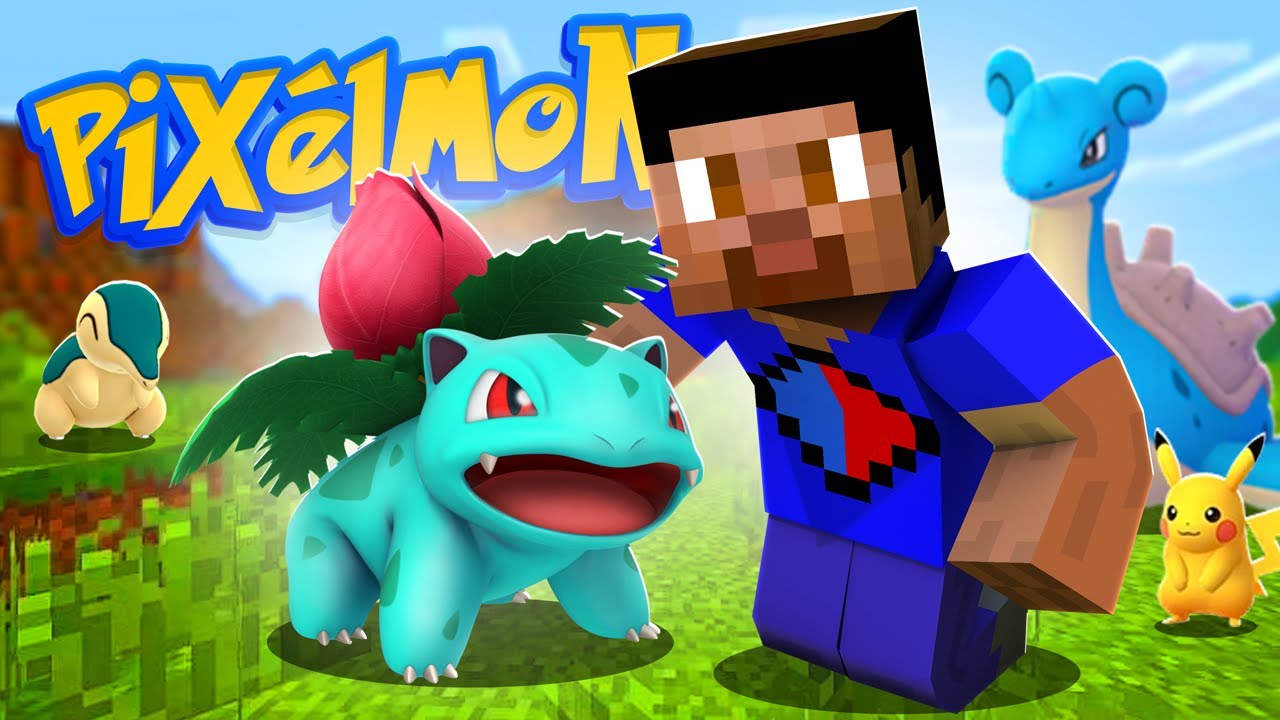 BUILDING MY PIXELMON TEAM! (Minecraft Pokemon Mod) - YouTube