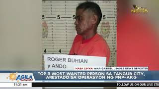 Top 3 most wanted person sa Tangub City, arestado sa operasyon ng PNP-AKG