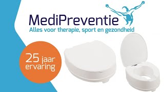 Toiletverhogers plaatsen | Toilet verhoger | 5 cm 10 cm 15 cm |  Ook met deksel | Toilethulpmiddelen