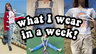 spring what I wear in a week! | ootw