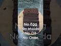 Eggless Whole Wheat Healthy Chocolate Cake #YouTubeShorts #ChocolateCake #EgglessCake #Shorts #Viral