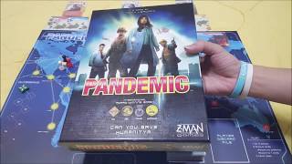 Board Game Playthrough EP013 - Pandemic (Playing Solo)