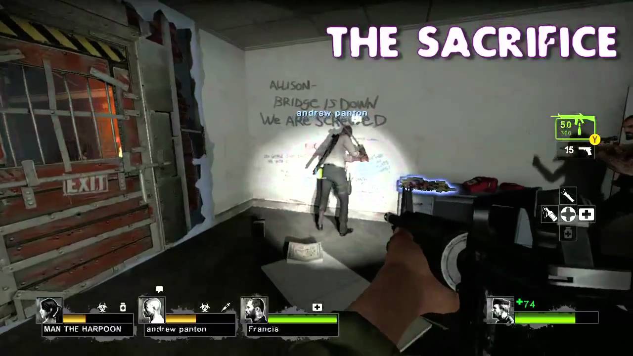 Left 4 Dead 2 The Sacrifice Easter Eggs Rooster Teeth Youtube