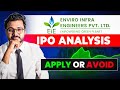 Enviro Infra Engineers IPO - Apply or avoid? | Detailed IPO Analysis by Vibhor Varshney