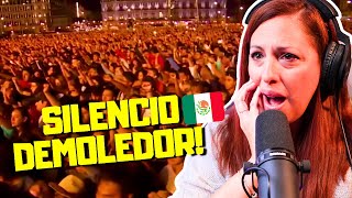 🇪🇸 REACCIÓN AL HIMNO MEXICANO en TOQUE de SILENCIO México UNIDOS 🇲🇽 | CECI Dover reacciona