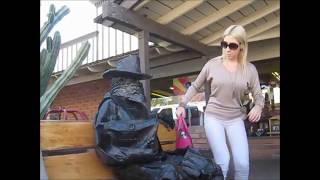 Bronze Cowboy! MOVING Statue surprise! Highlights