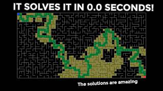 Generating & Solving Mazes in Python | Watch the Pathfinding in Action!