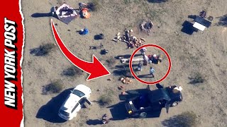 Watch The Moment FBI Says LA Bomb Plot Suspects Prepared Explosives In Desert
