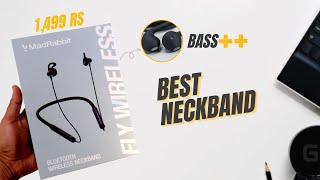 Best Neckband Under 1500 Rs with Good Bass? MadRabbit Fly Wireless Review