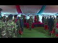 PRESIDENT UHURU ENJOYS KDF HEP HEP AT THIKA BARRACKS!!