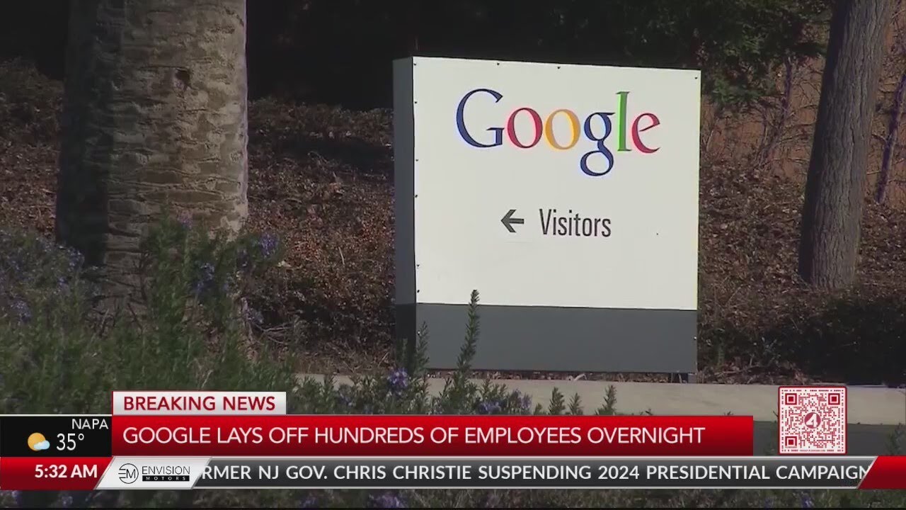 Google Lays Off Hundreds Of Employees Overnight - YouTube