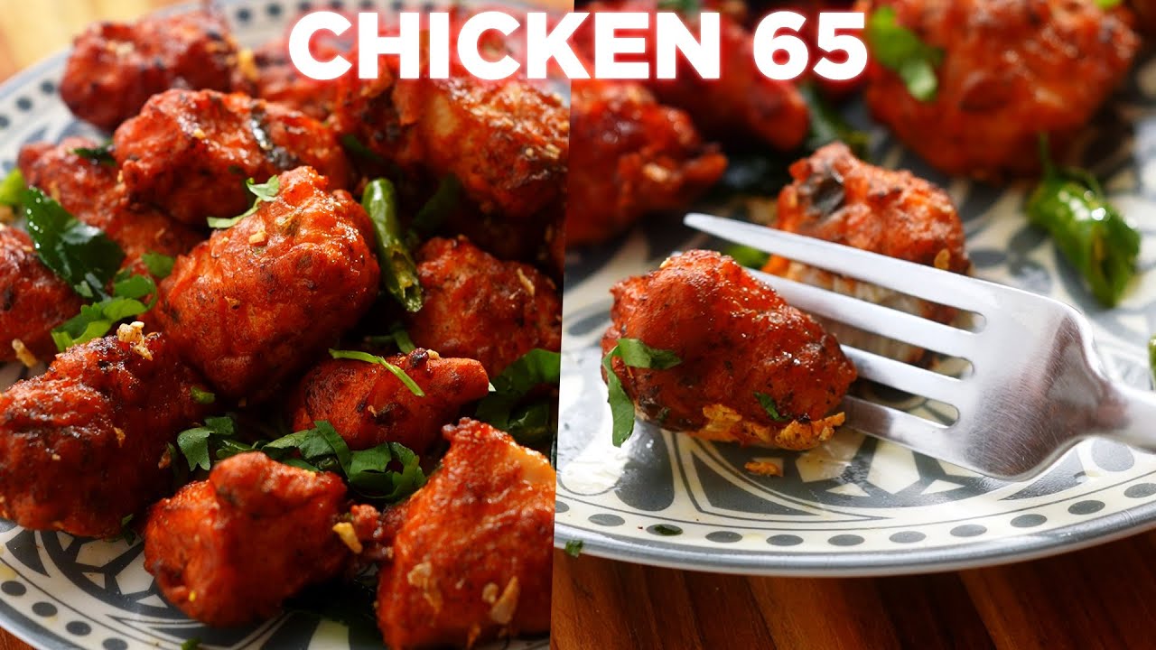 Restaurant Style Chicken 65 Recipe | Chicken 65 Recipe - YouTube