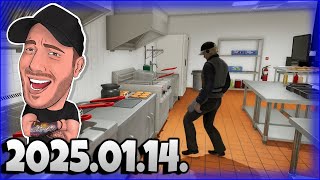 FELNŐTT EMBER VESZEKEDÉSEK  | Fast Food Simulator | #3 | (2025-01-14)