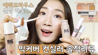 에뛰드 신상! 빅커버 컨실러 라인 솔직한 리뷰 Etude Bigcover concealer Review