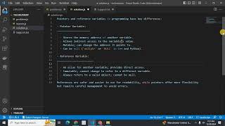 Difference Between Pointer and Reference Variables in Programming