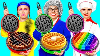 Me vs Grandma Cooking Challenge | Funny Food Situations by BaRaFun Gold Challenge