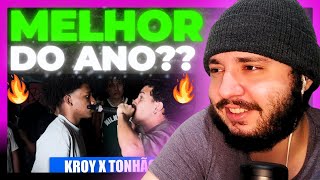 (MELHOR DA NOITE!) KROY x TONHÃO | SEMIFINAL | NORTE CLANDESTINA 5 | REACT BAUEB