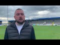 CFCTV: Calum McIntyre post match Buxton (h)