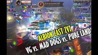 Albion Online East ZvZ - VG vs. Mad Dogs vs. Pure land