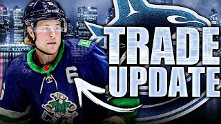 BROCK BOESER TRADE UPDATE: Vancouver Canucks News & Rumours Today NHL 2022 (Agent + Scratching)