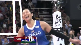 Ateneo’s LATE-SET SURGE vs. UP in set 2 | UAAP Season 87 Women’s Volleyball