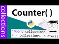 Collections | Counter | More Simple Python Tutorials | 2021