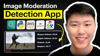 Image Moderation Detection with AWS Rekognition, Python (boto3), Streamlit, OpenCV, and more