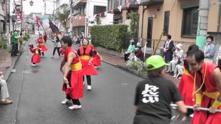 踊り屋MIX　けやきフェスタ2015よさこい in 府中　武蔵台商店会会場