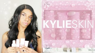 KYLIE SKIN 4-PIECE MINI SET by Kylie Jenner REVIEW!