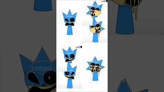 Sonic.exe Phase 4 and Retake 4 Transformation COMPARISON✨(Incredibox Animation) #art #meme #shorts