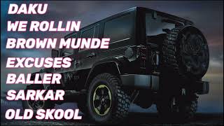 Non Stop Gangster Songs | Daku | We ROLLIN | Baller | Old Skool | (@LofiVibes1234 ) Lofi-Remix