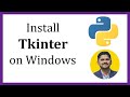 How to install Tkinter on Windows 10/ 11 | Complete Installation| Amit Thinks