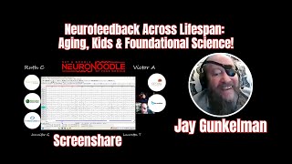 Brain Aging, Development, and Mental Health Insights: Neuronoodle Neurofeedback Podcast Screen Share