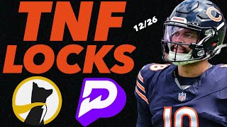 PRIZEPICKS NFL THURSDAY NIGHT 12/26/24 - FREE PICKS!!!  (CRAZY TNF RUN!) - BEST PLAYER PROPS - TODAY