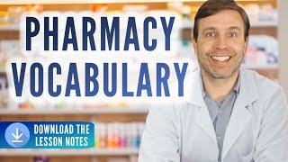 ADVANCED PHARMACY VOCABULARY 💊  | Words & phrases you should know
