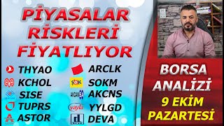 BORSA DÜŞTÜ, ALTIN YÜKSELDİ... | #thyao #kchol #şişe #tüpraş #astor #arclk #sokm #akcns #yylgd #deva