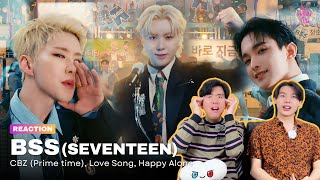 [REACTION] BSS (SEVENTEEN) - CBZ (Prime time), Love Song, Happy Alone | นี่สินะไอคอนิกแห่งความสุข ☺️