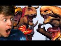 Reacting to D-REX vs ULTIMASAURUS and DISNEY CARNO!?
