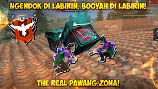 NGENDOK DUO PENGHOKI ZONA‼️BOOYAH EPIC DI ATAP LABIRIN