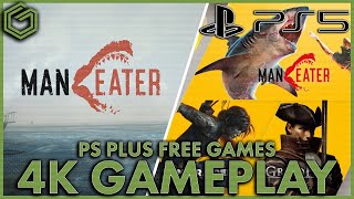 PS Plus January 2021 Free Games - Maneater PS5 Version 4K 60 Gameplay