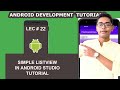 Parsing Nested JSON Arrays & Objects | Android Tutorials Beginners #22