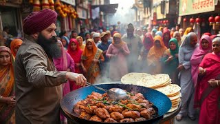 15 KG BIGGEST GIANT SIZE CHICKEN KARAHI MAKING 😮| SPECIAL PESHAWARI SPICES TAWA CHAPLI KABAB RECIPE