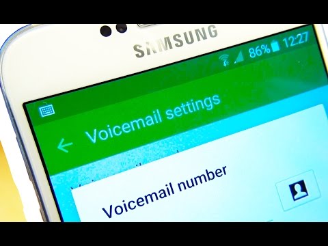 Samsung Galaxy S6 / S6 Edge Voicemail setup Samsung Galaxy S6 / S6 Edge Voicemail setup