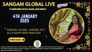 Promo! Sangam Global Live January 2025 #sangamglobal #tamilculture