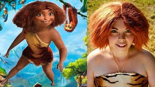 THE CROODS CHARACTERS IN REAL LIFE مغامرة الخيال