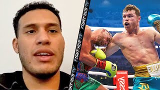 DAVID BENAVIDEZ KNOWS HE CAN HURT CANELO "IM GOING TO BE THE ONE THAT BEATS HIM"
